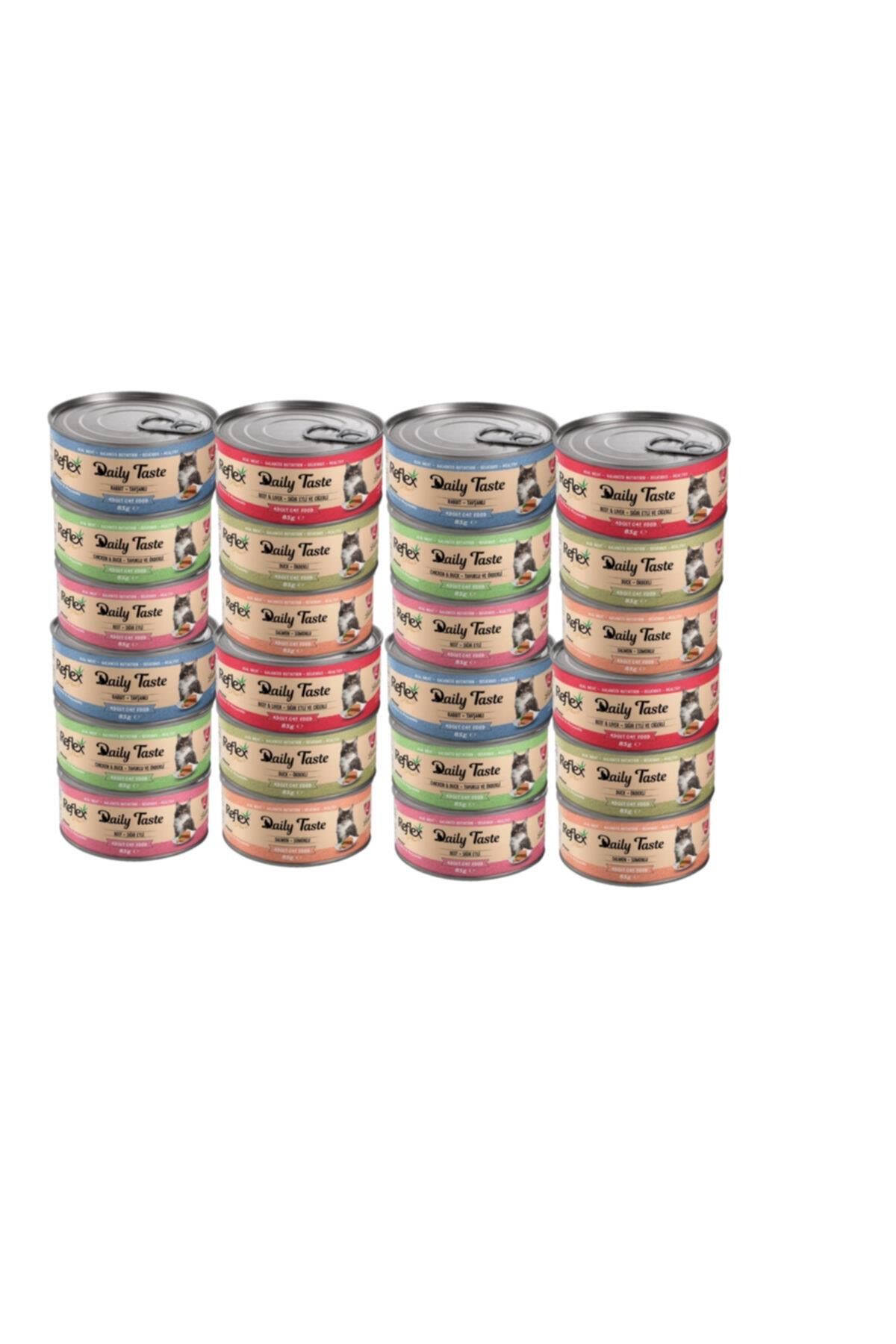 Reflex Daıly Taste Kıyılmış Karışık Konserve 85gr - 24 Adet