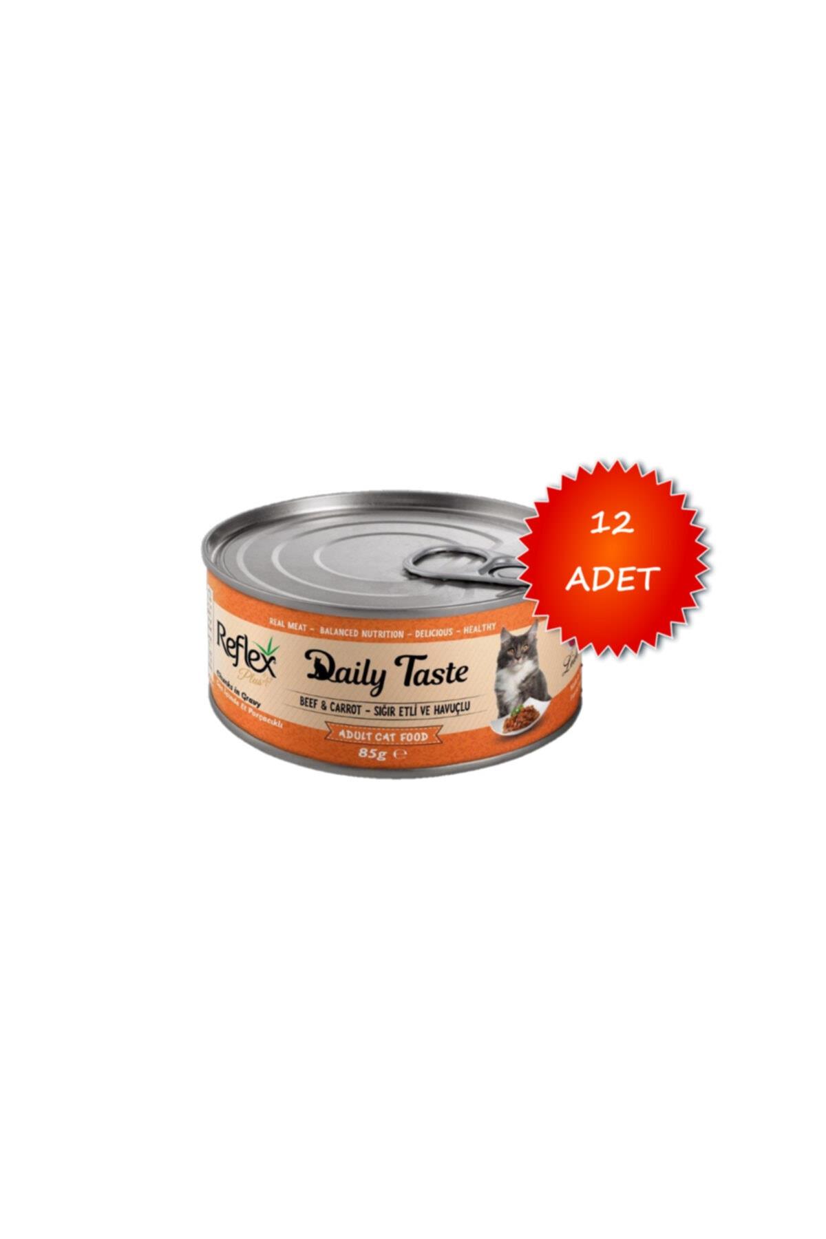 Reflex Daıly Taste Parça Etli Sığır Etli Ve Havuçlu 85gr - 12 Adet