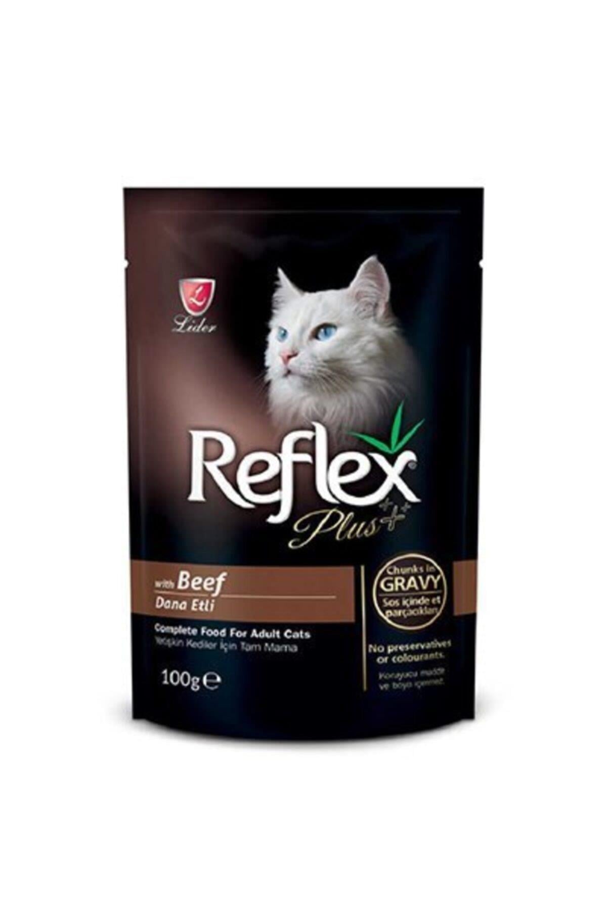Reflex Plus Biftekli Pouch Kedi Konservesi 100 Gr