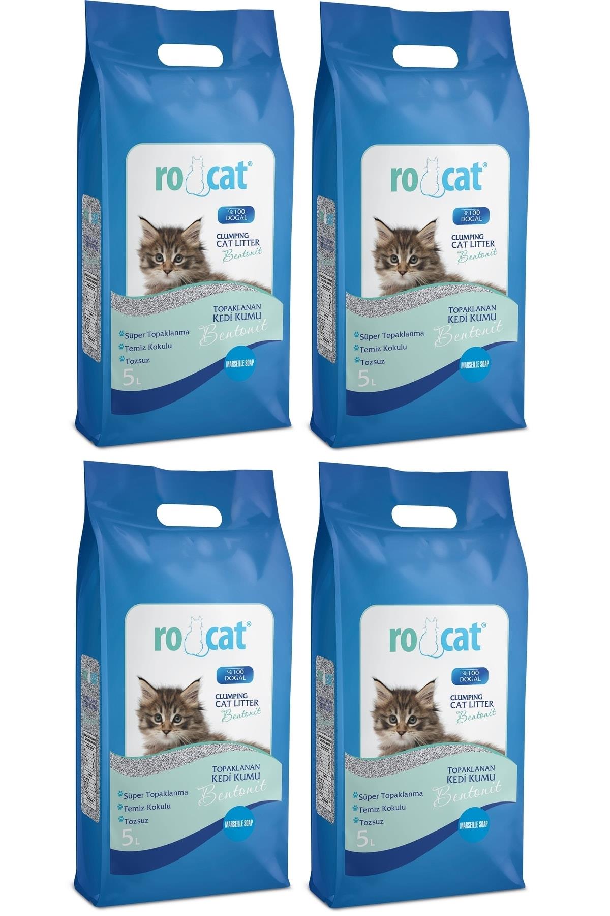Rocat 4x5 Lt - Lavanta Kokulu Kedi Kumu