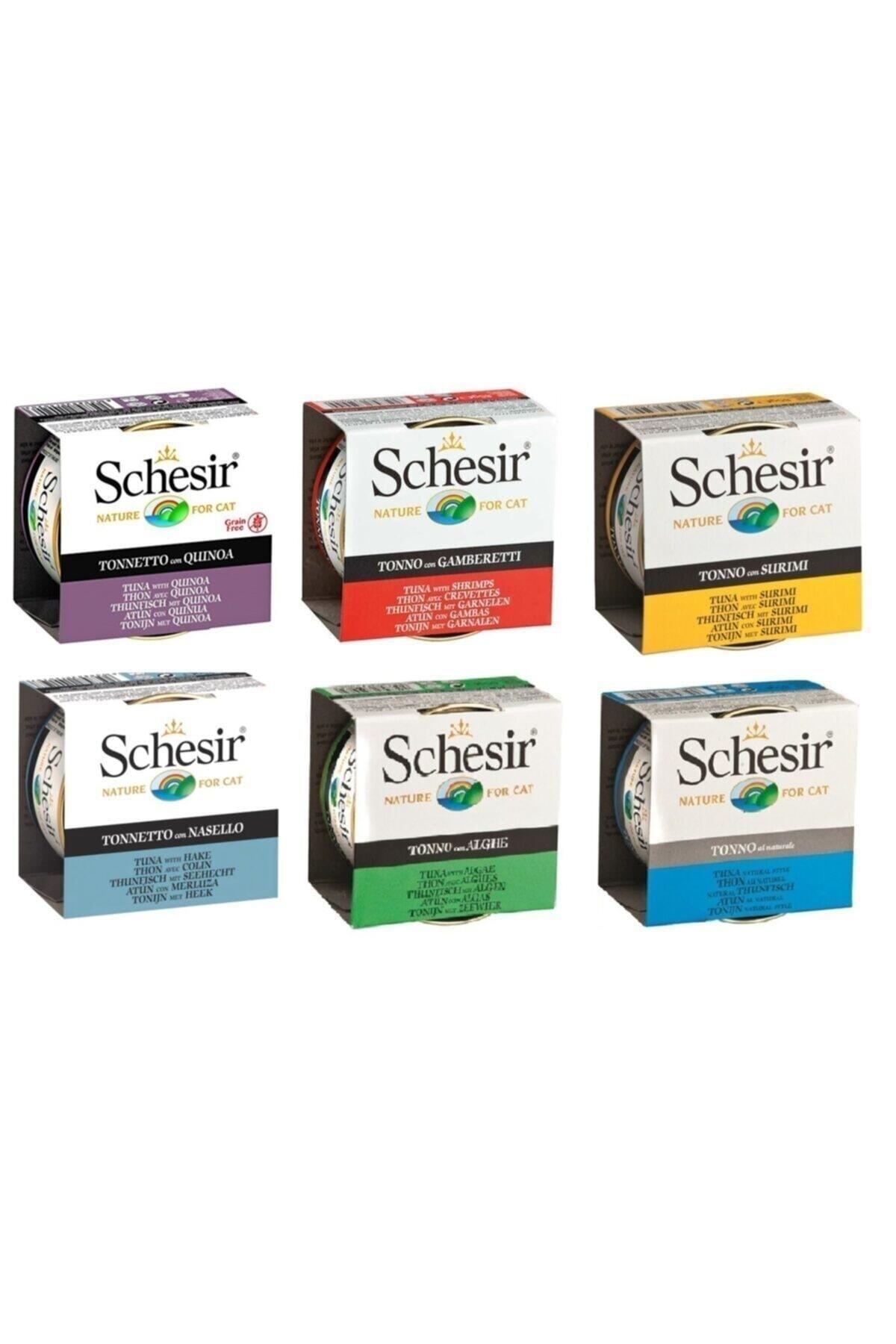 Schesir Karma Kedi Konserve 85 Gr. X 6 Adet