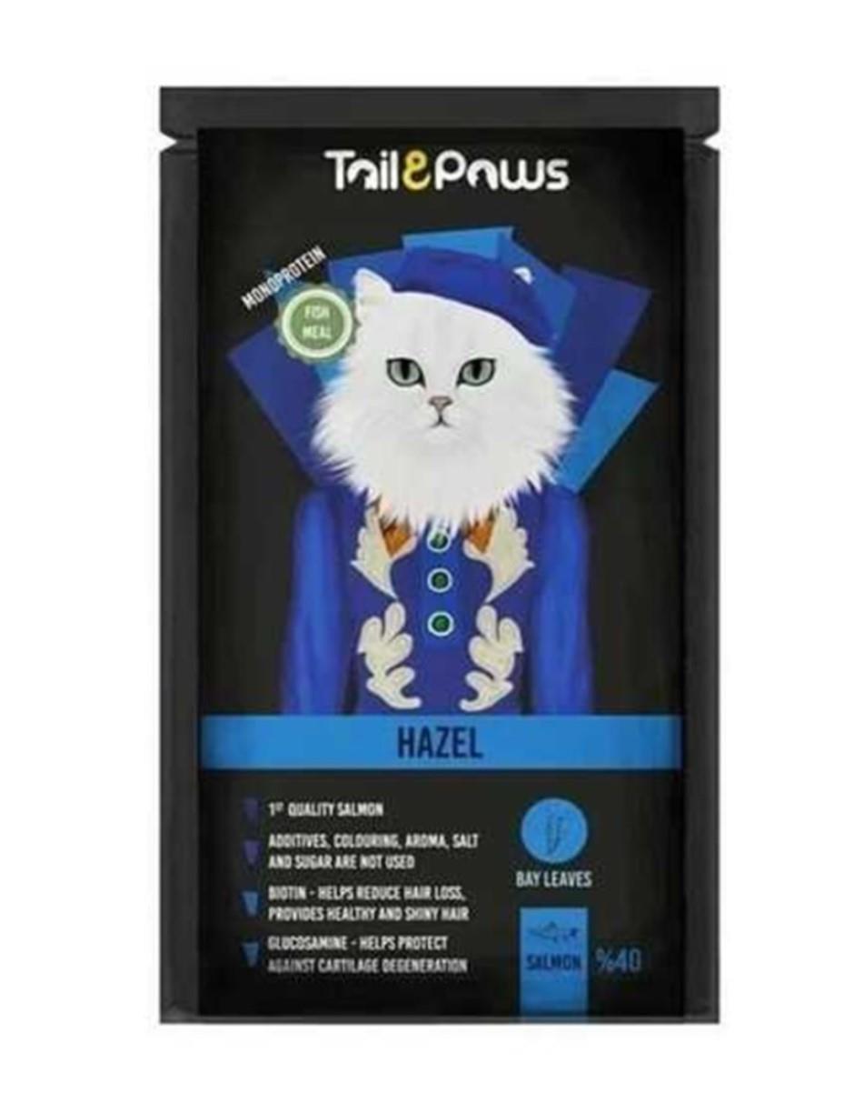 Tail Paws Pouch Hazel Balıklı Sıvı Ödül 80 gr
