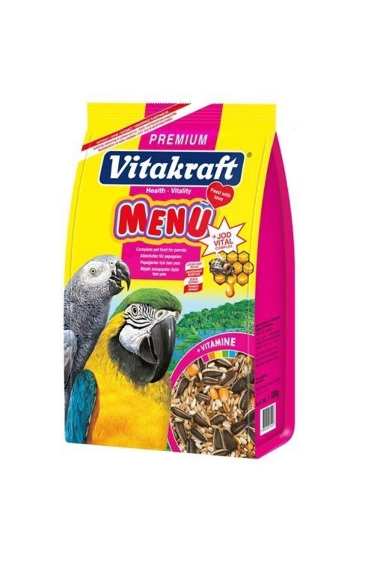 Vitakraft Papağan Menu Premium 1 Kg Jodvital
