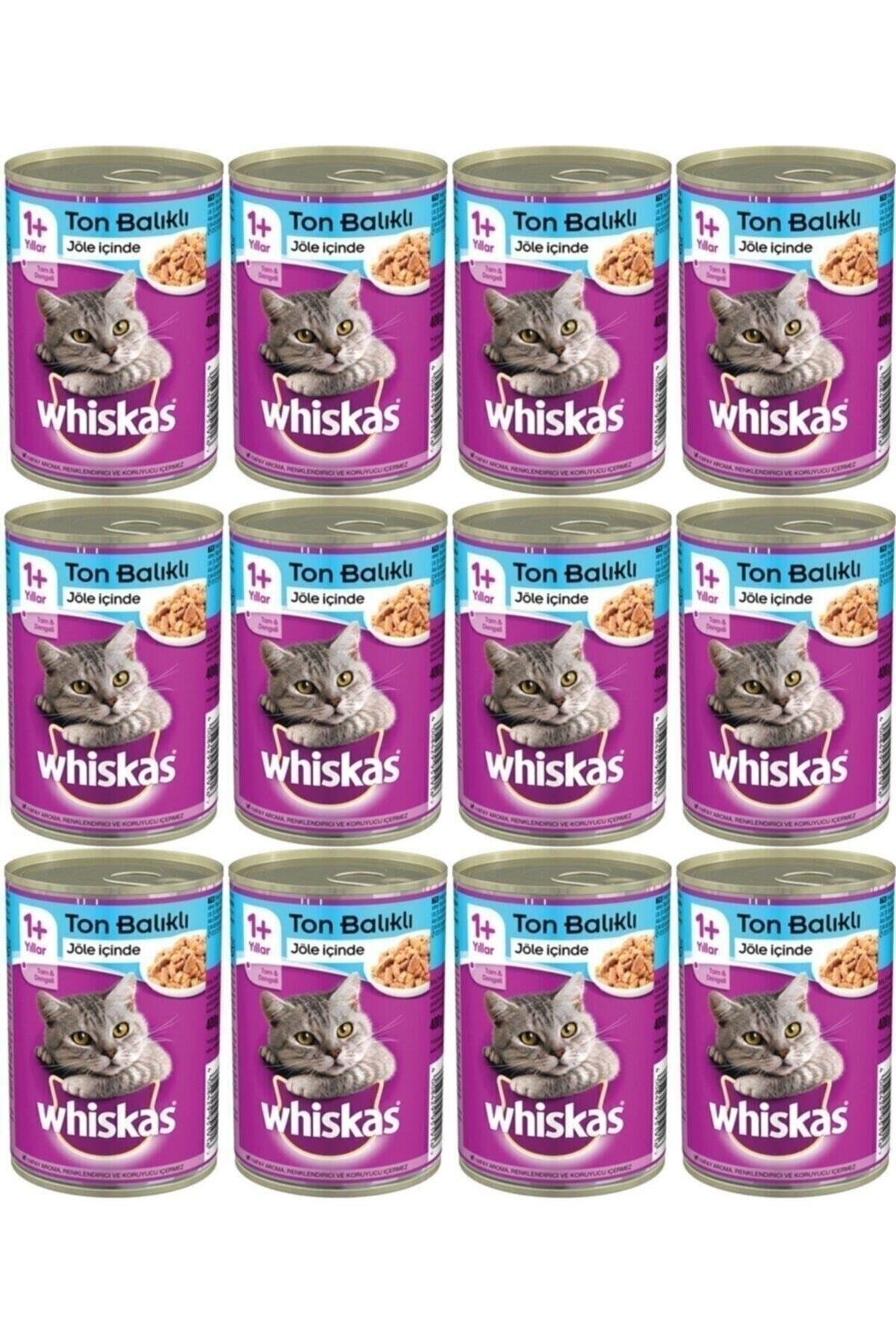 Whiskas Ton Balıklı Kedi Konservesi 12x400gr