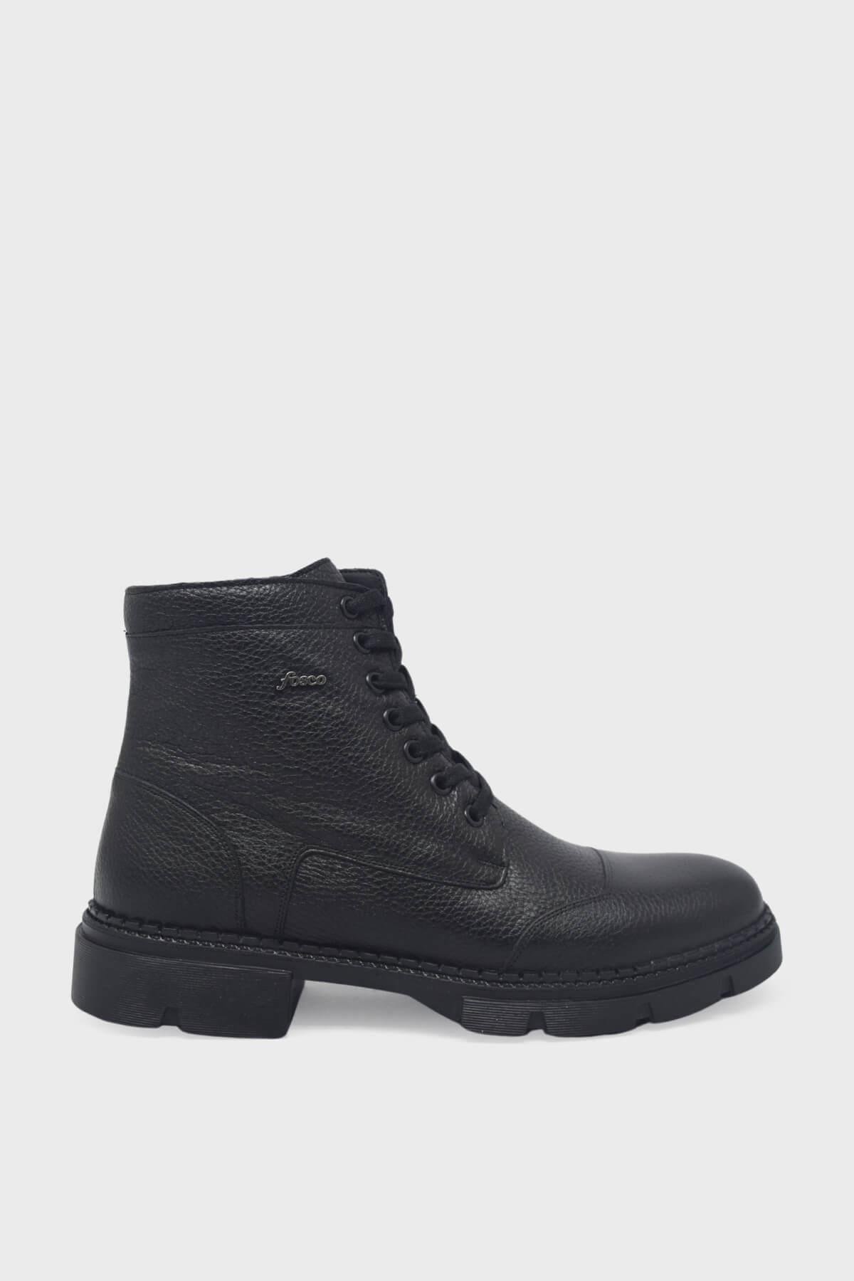 Fosco Erkek Casual Deri Bot Siyah FSC-2901