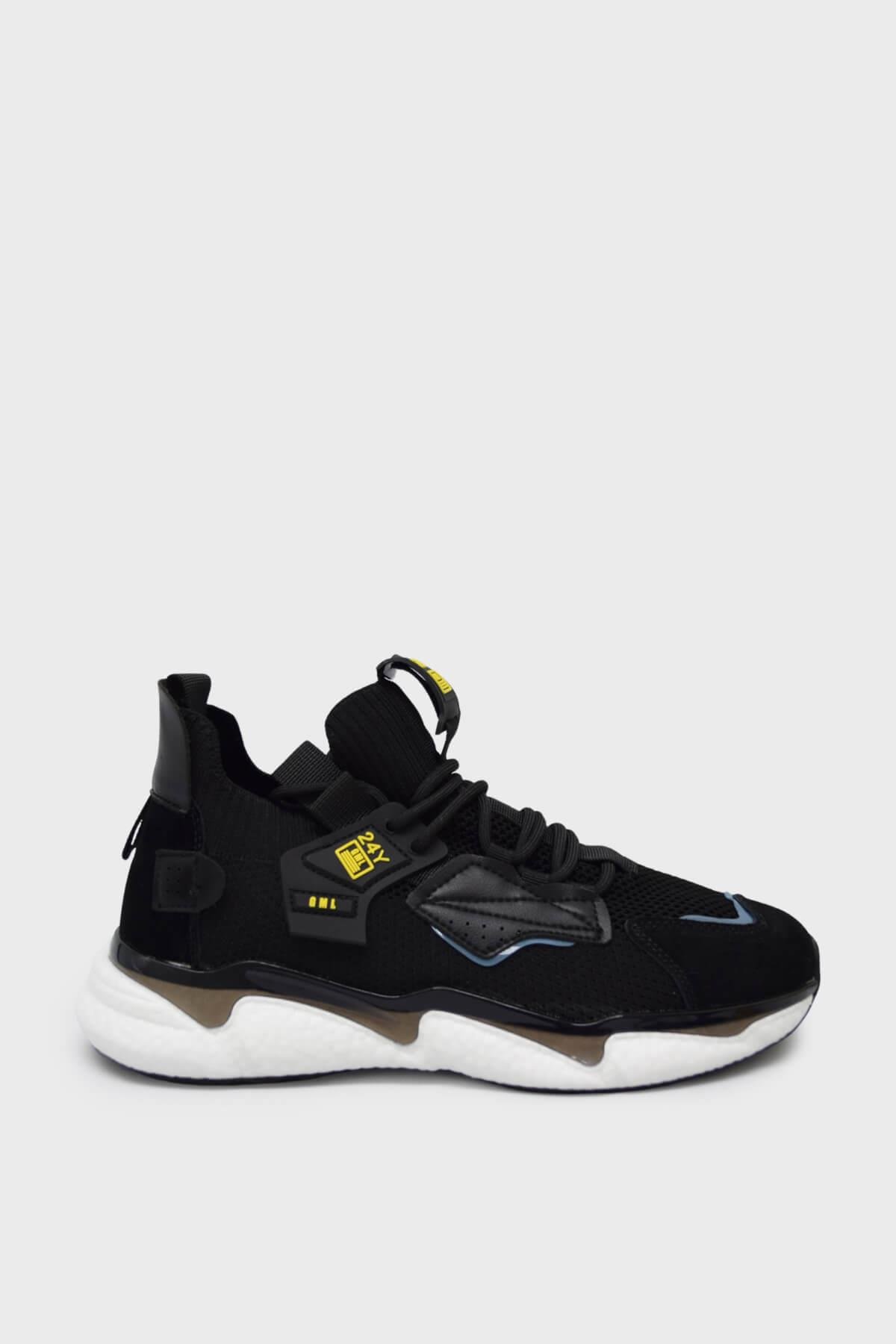 Gamelu Erkek Yazlık Sneakers Spor Ayakkabı Siyah GML-DOVA