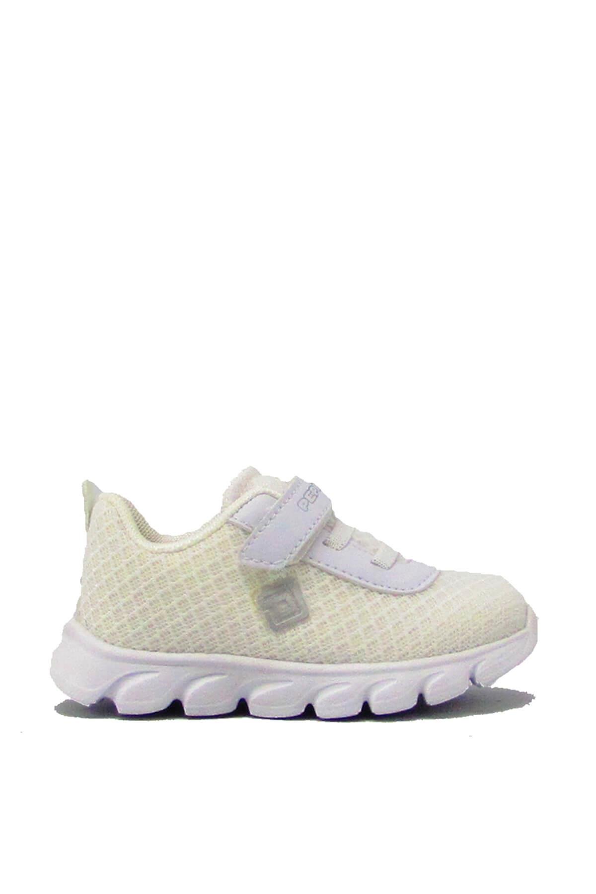 Pepino Unisex Çocuk Fileli Yazlık Spor Ayakkabı Beyaz P-1256