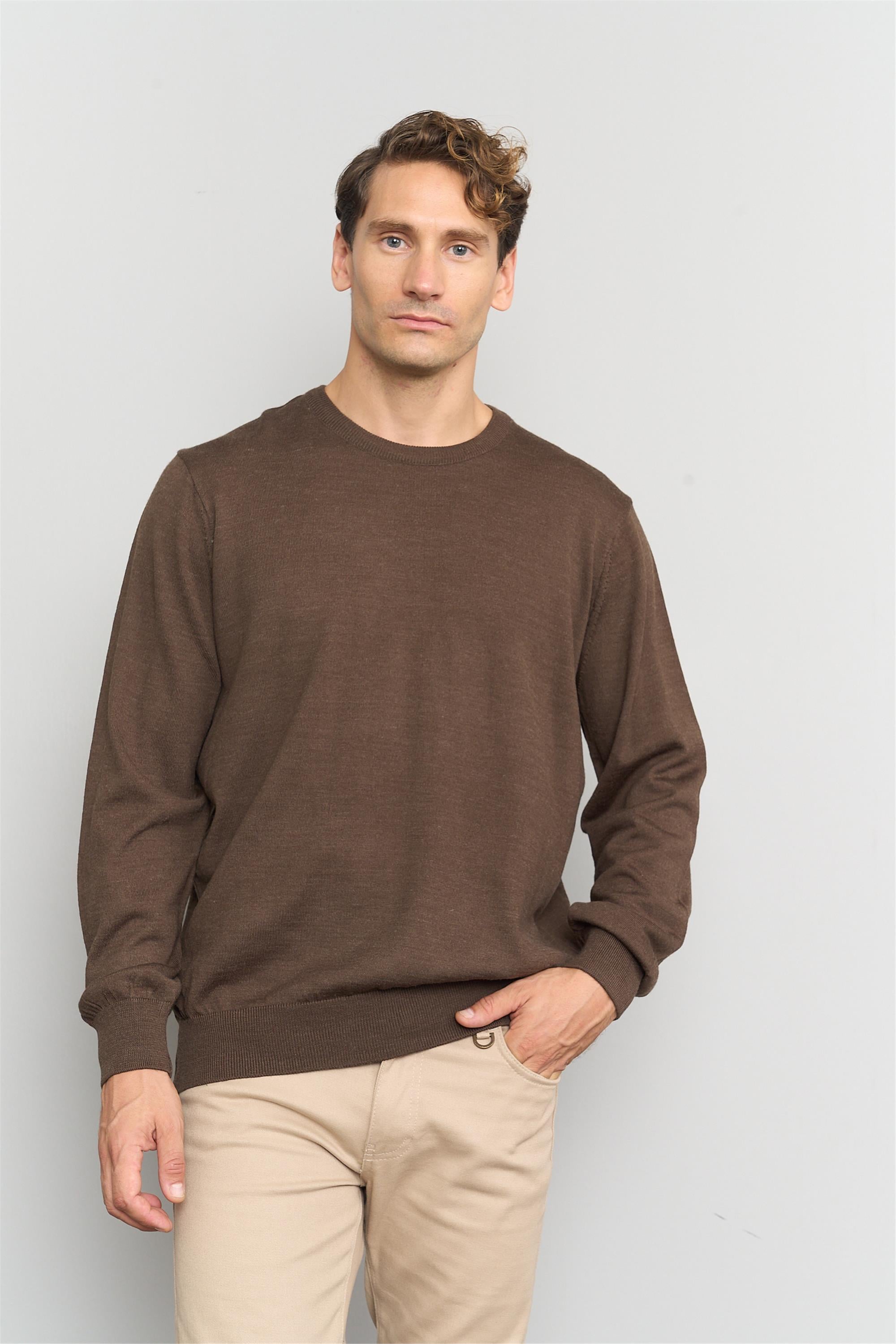 Chester Polo 3604 Bisiklet Yaka Regular Triko Kahverengi | Çetinkaya