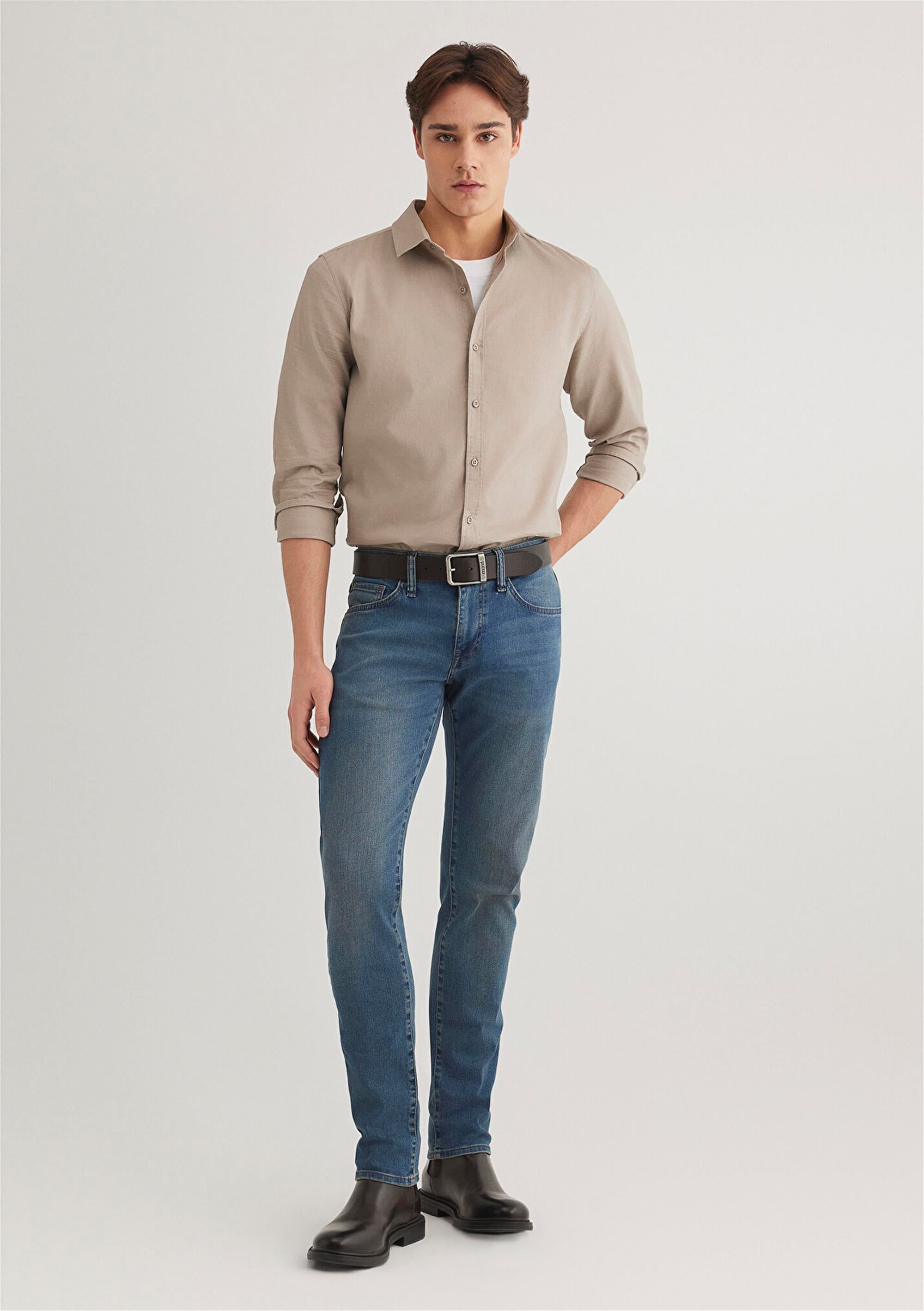 Mavi 88422 - 22407 Jake Shaded Brushed Pantolon | Çetinkaya