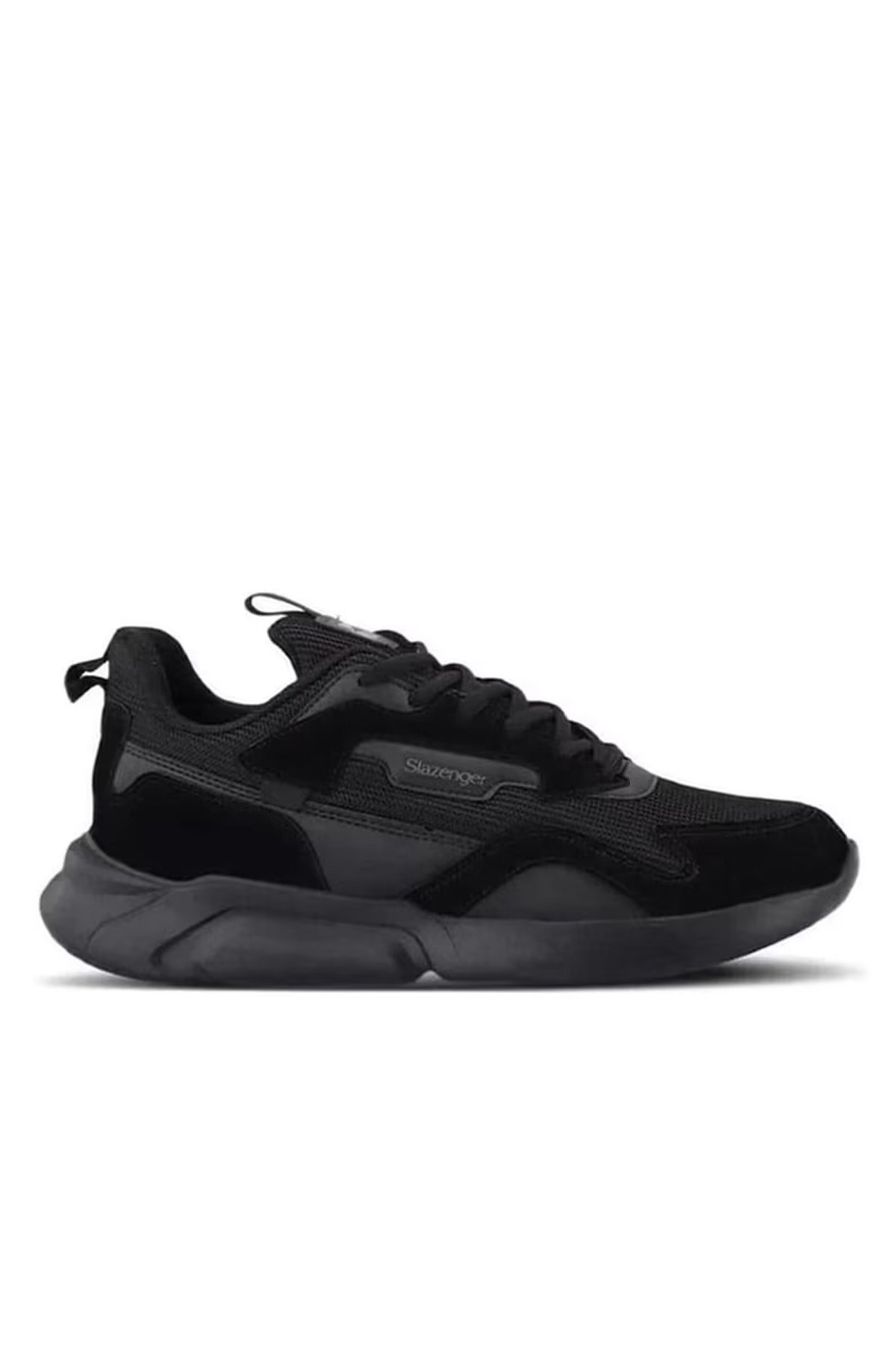 Slazenger Sa23Re048-596 Option Siyah / Siyah Erkek Koşu Ayakkabısı