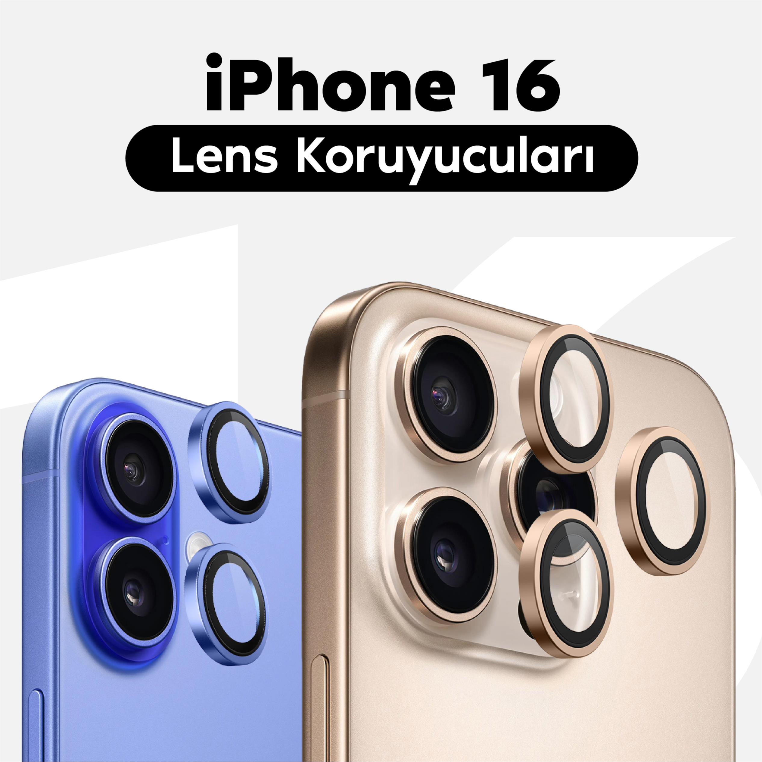 iPhone 16 Lens Koruyucular