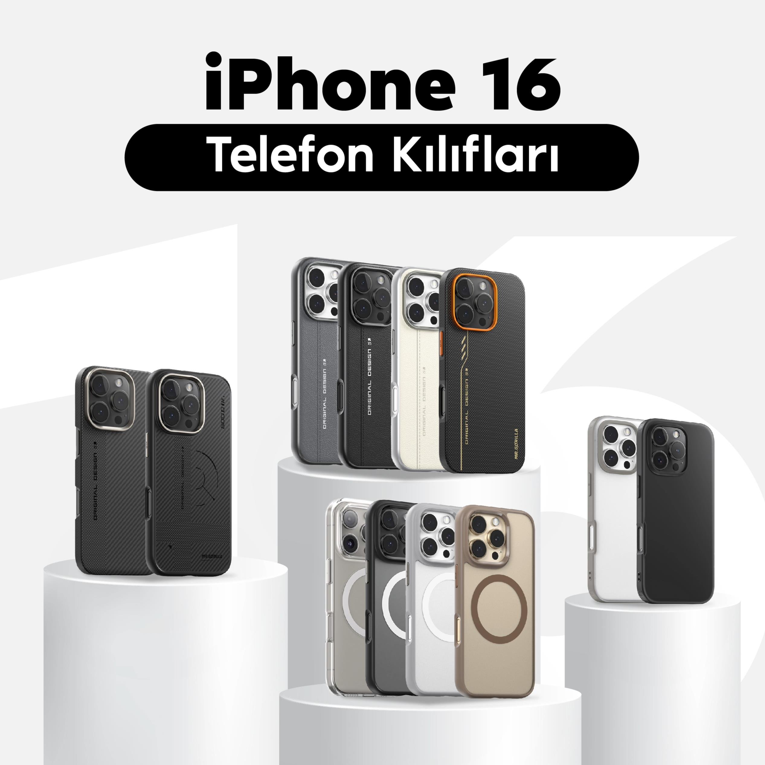 iPhone 16 Telefon Kılıfları