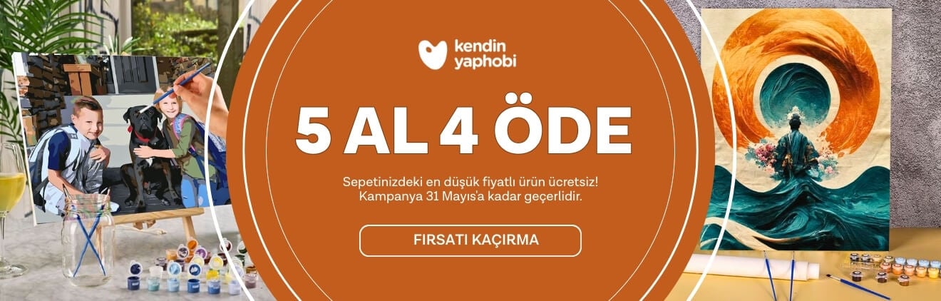 Tüm sayılarla boyama setleri
