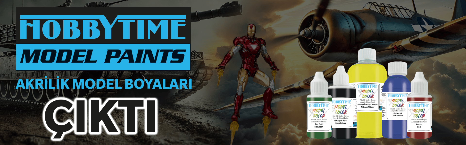 Hobbytime Boyaları Çıktı
