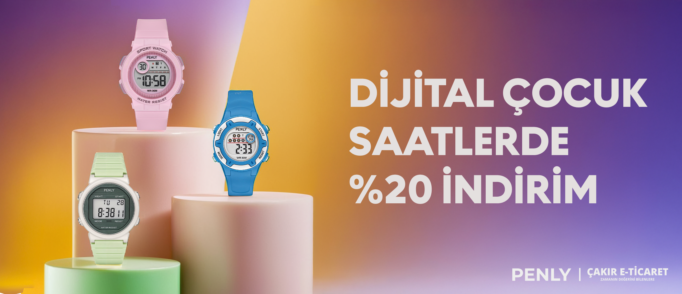 Çakır E-Ticaret dijital saat