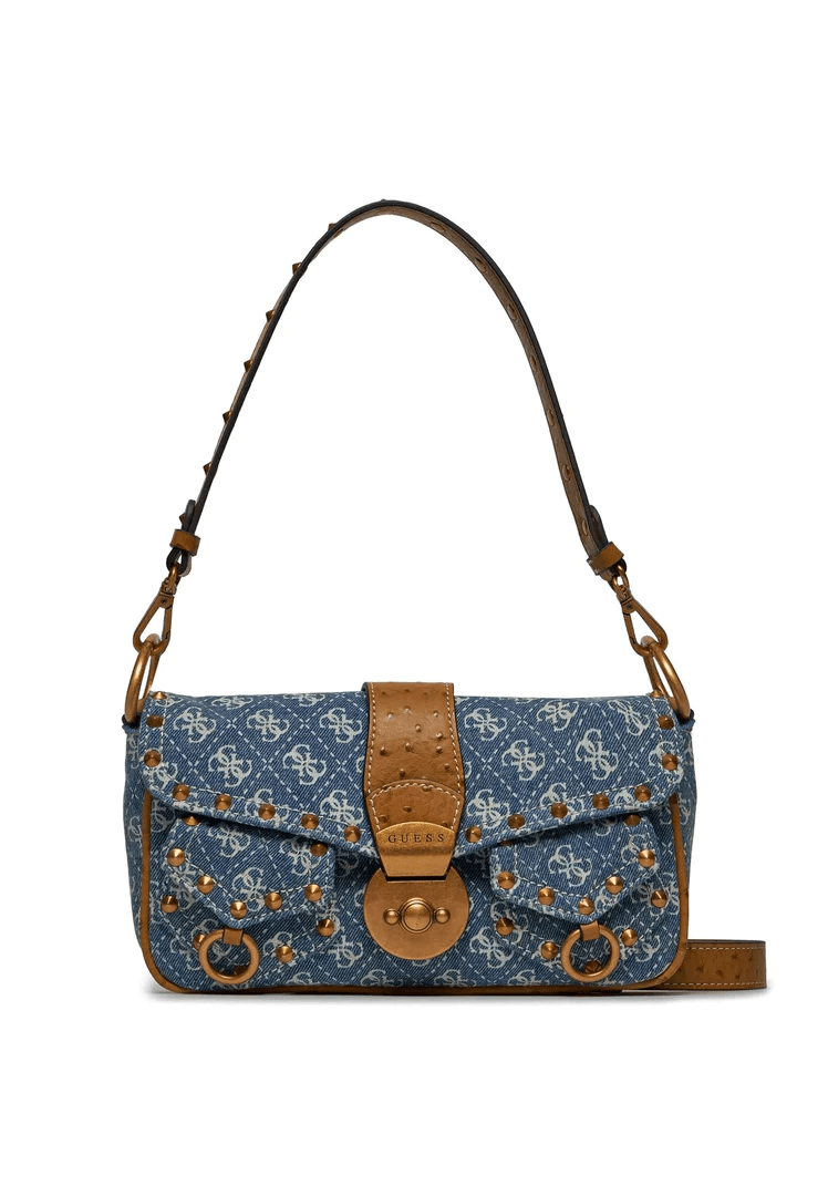 CASADECO(カセリオ)EDN80603511/1本【まとめ買いがお得❗】 Guess SARDINIA Vintage Omuz Çantası Denim HWDB900819