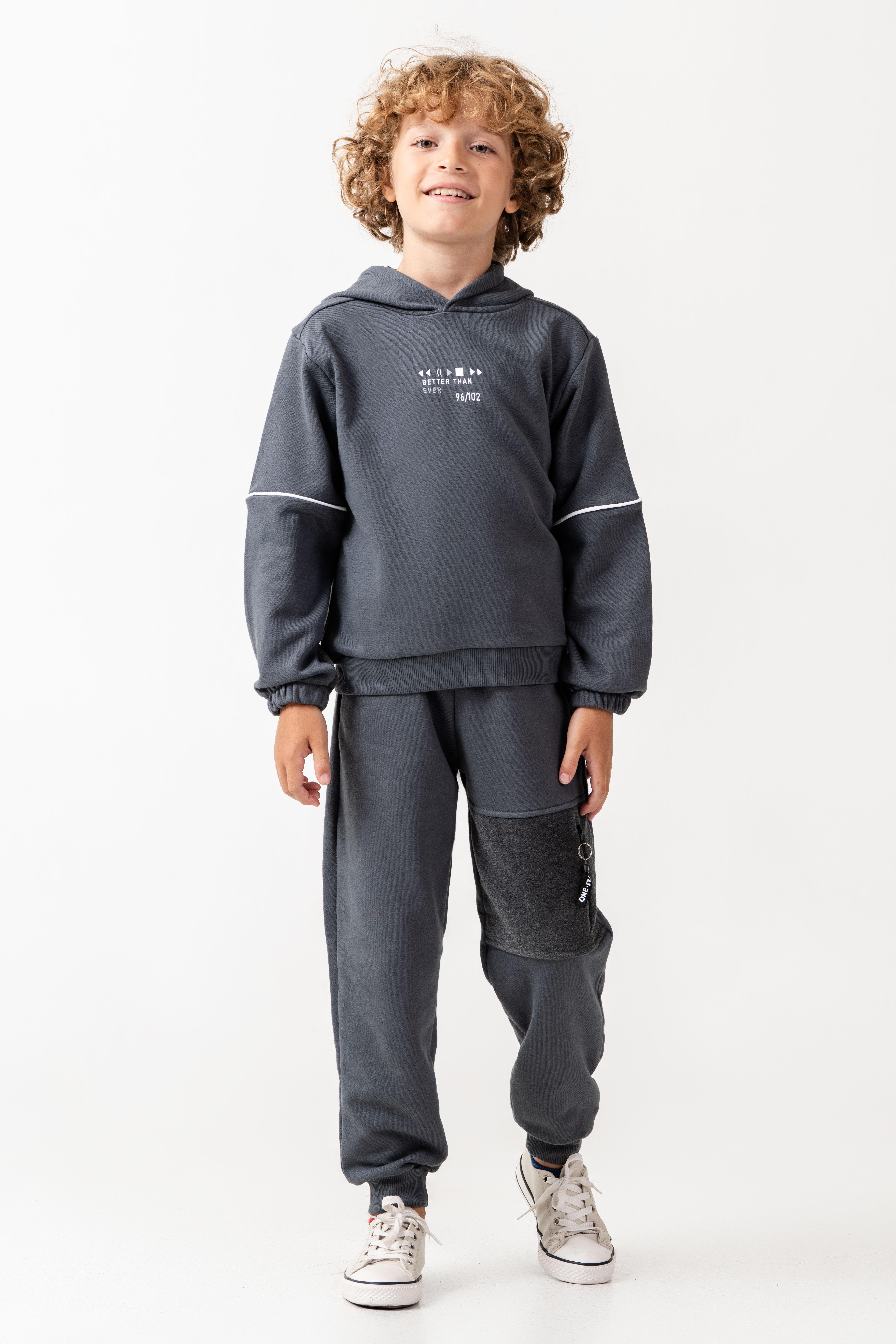 Miniksen Better Than Ever Baskılı Erkek Çocuk İkili Takım-04565