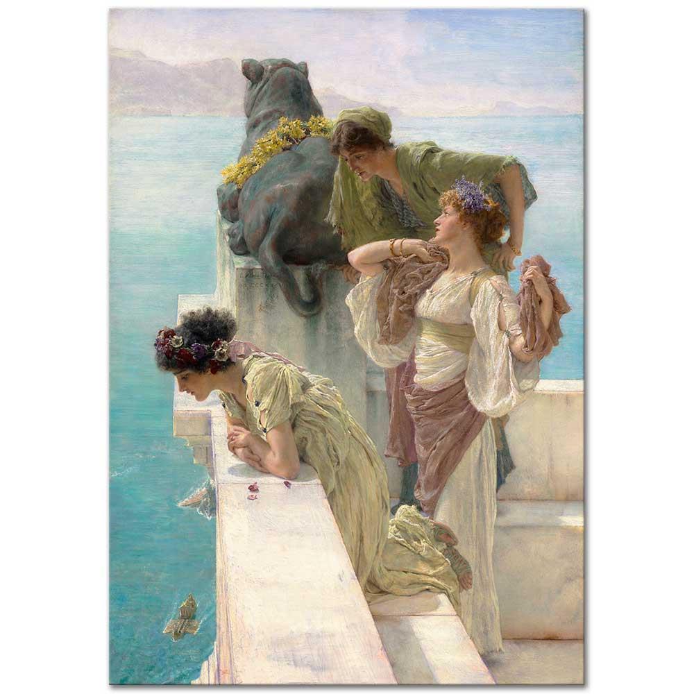 Sir Lawrence Alma Tadema Gözlem Noktası Kanvas Tablo | CANVASTAR ®