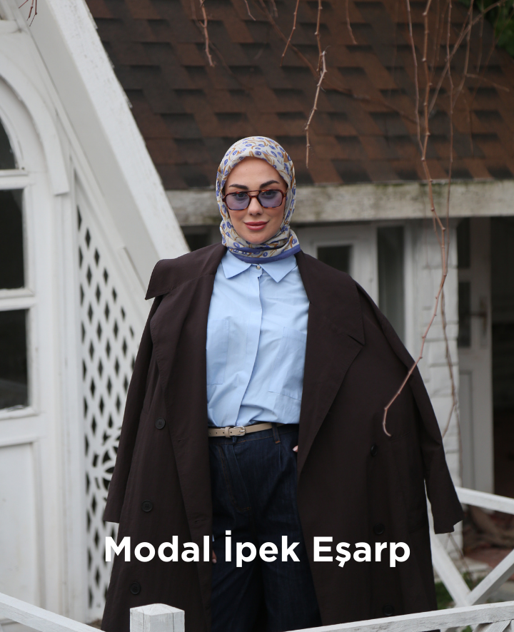 Modal İpek Eşarp