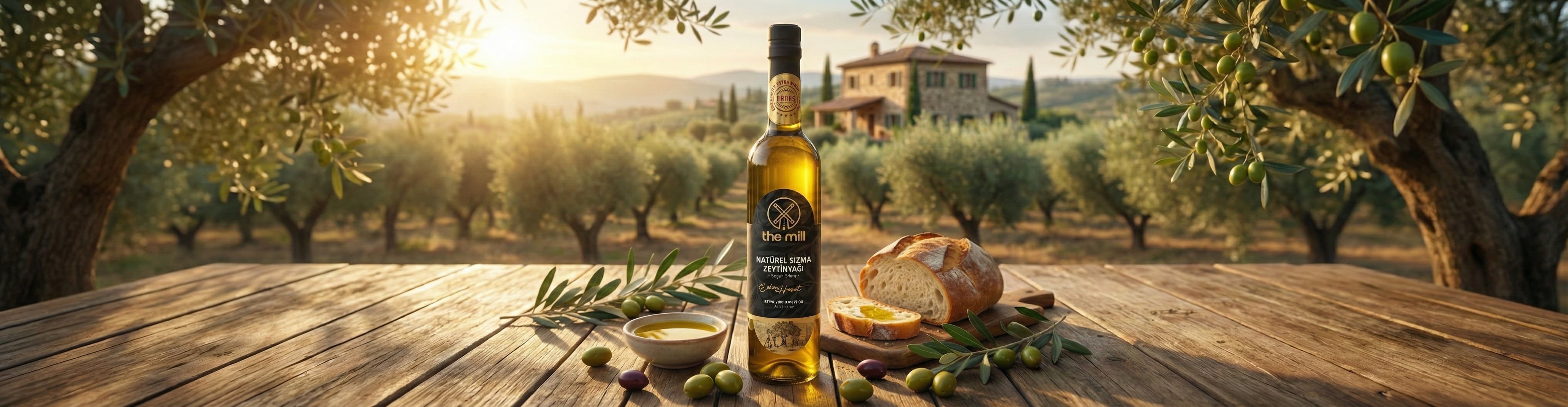 The Mill Premium Erken Hasat Soğuk Sıkım Naturel Sızma Zeytinyağı