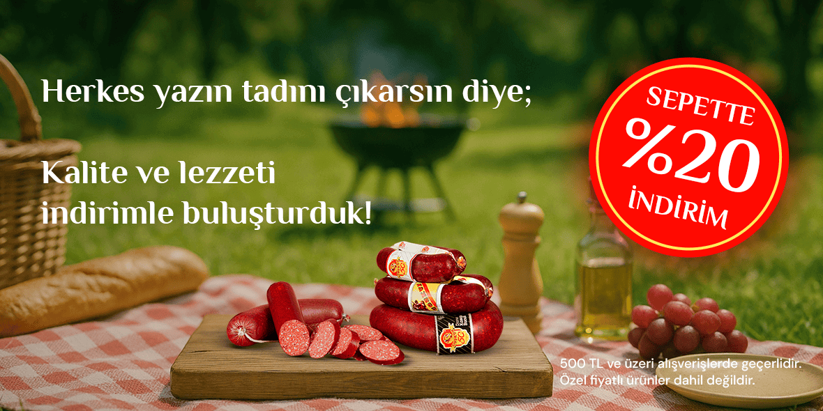 Sepette İndirim Coşkun Et