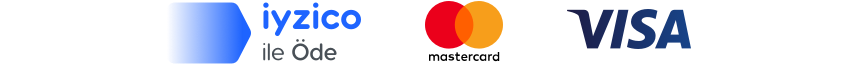 İyzico - MasterCard - Visa Logolar