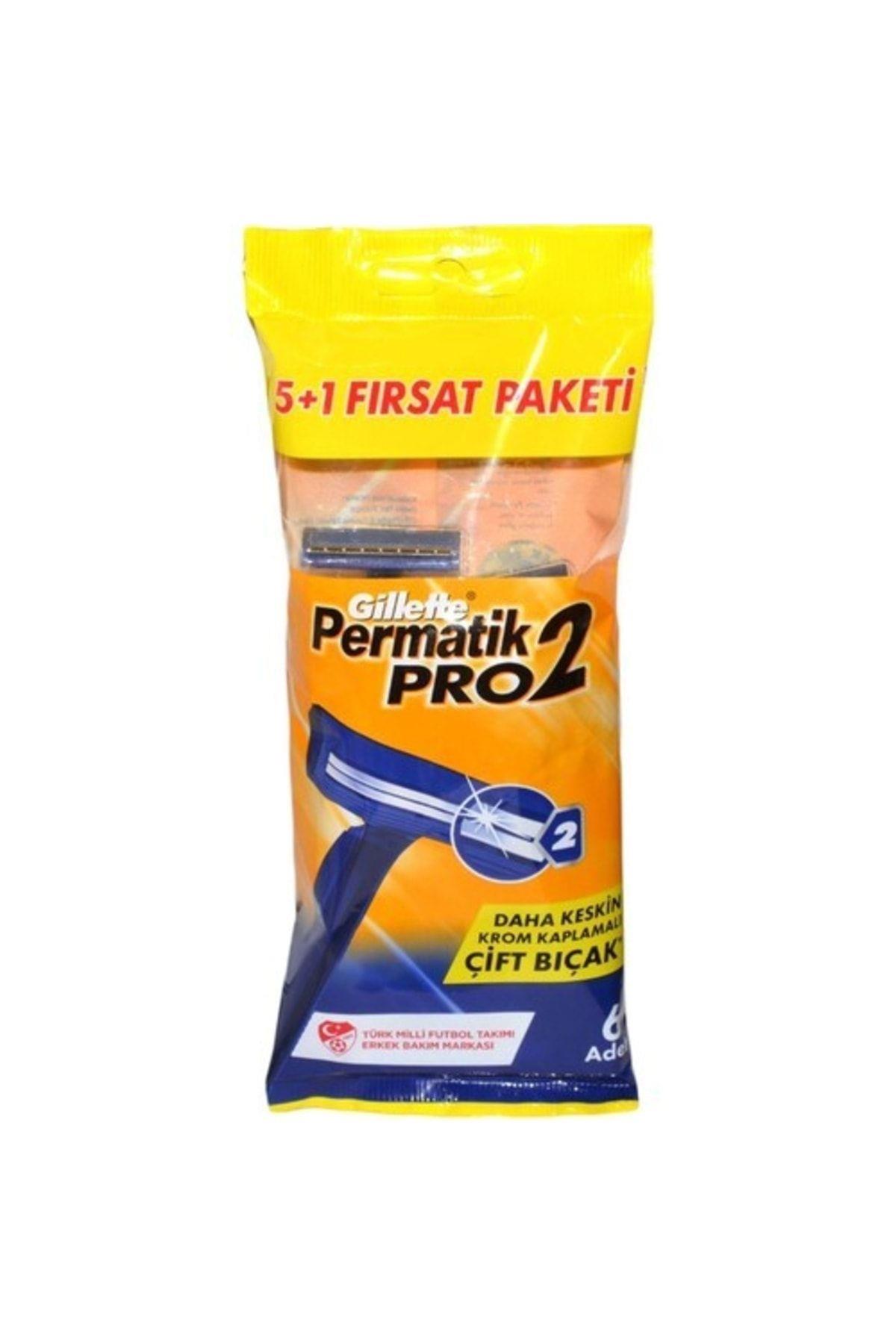 Permatik Gillette Permatik Pro2 Tıraş Bıçağı 6'lı Poşet 7702018603237 Tıraş ...