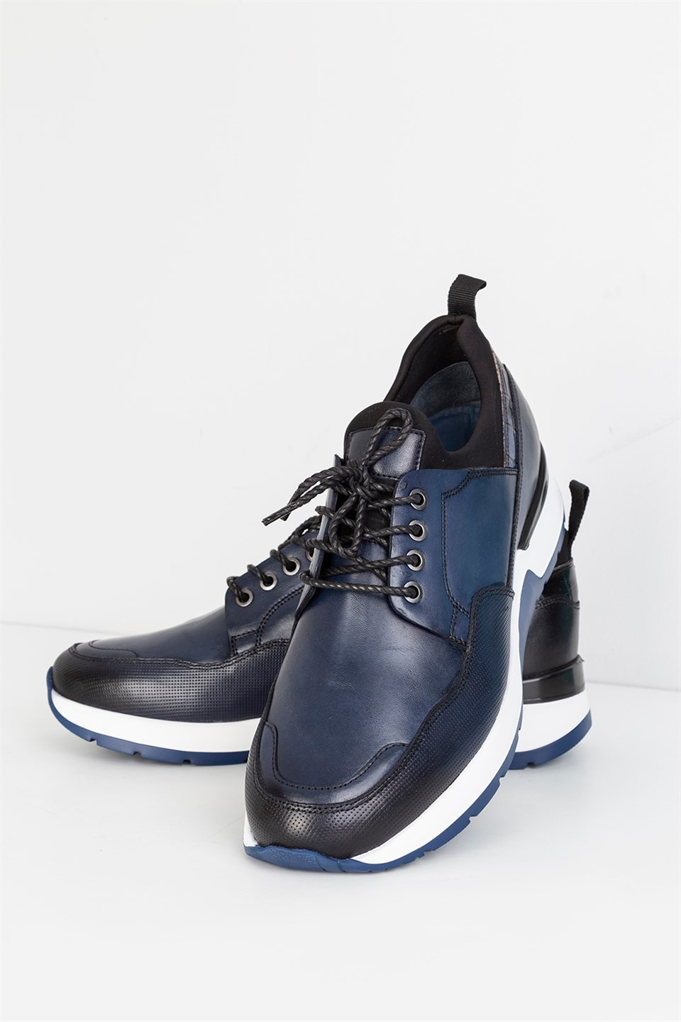 Dalton Men's Sneaker Navy Blue - İLVİ