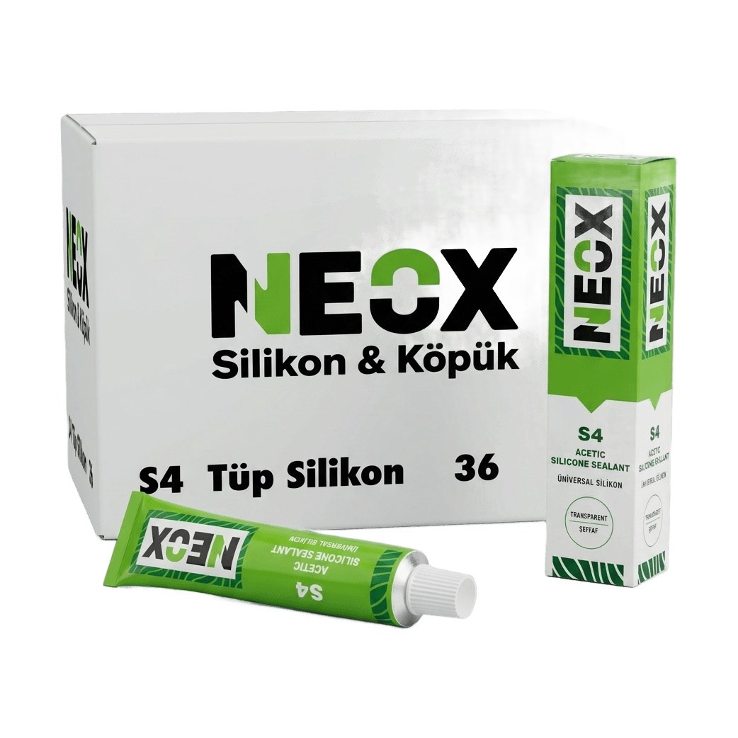 Neox 40 Ml Tup Silikon Şeffaf-Neox001