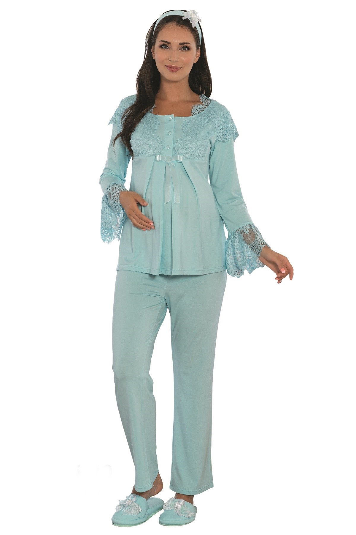 By Mecit 5110 Lohusa Pijama Takımı