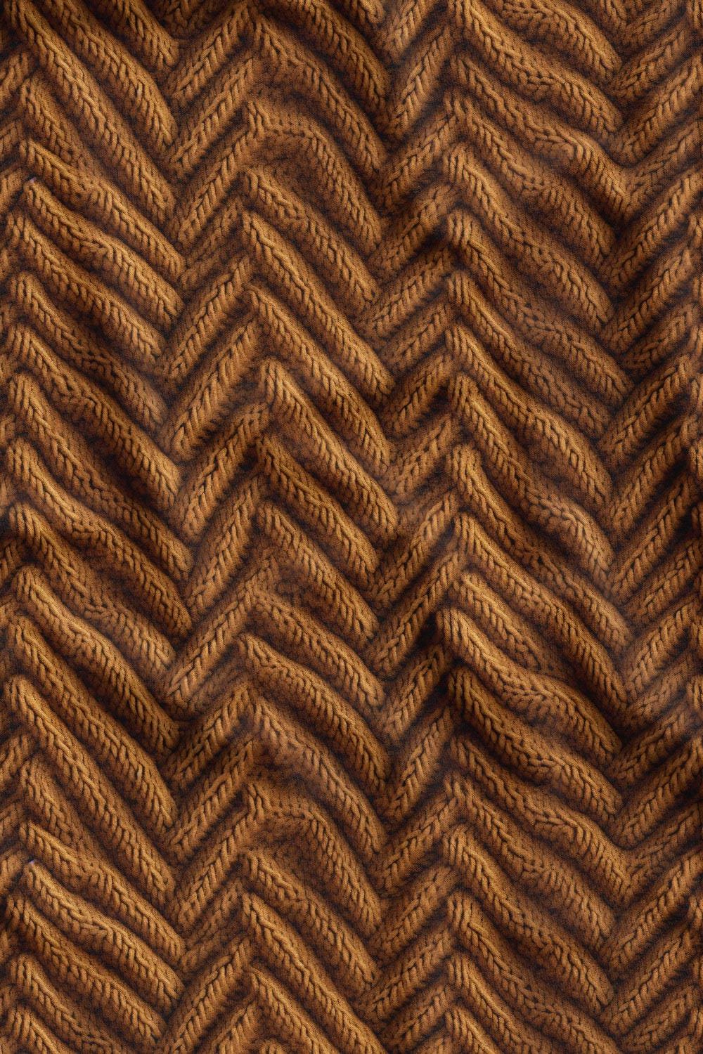 3D Örgü 2 Desenli Dijital Baskılı Kumaş