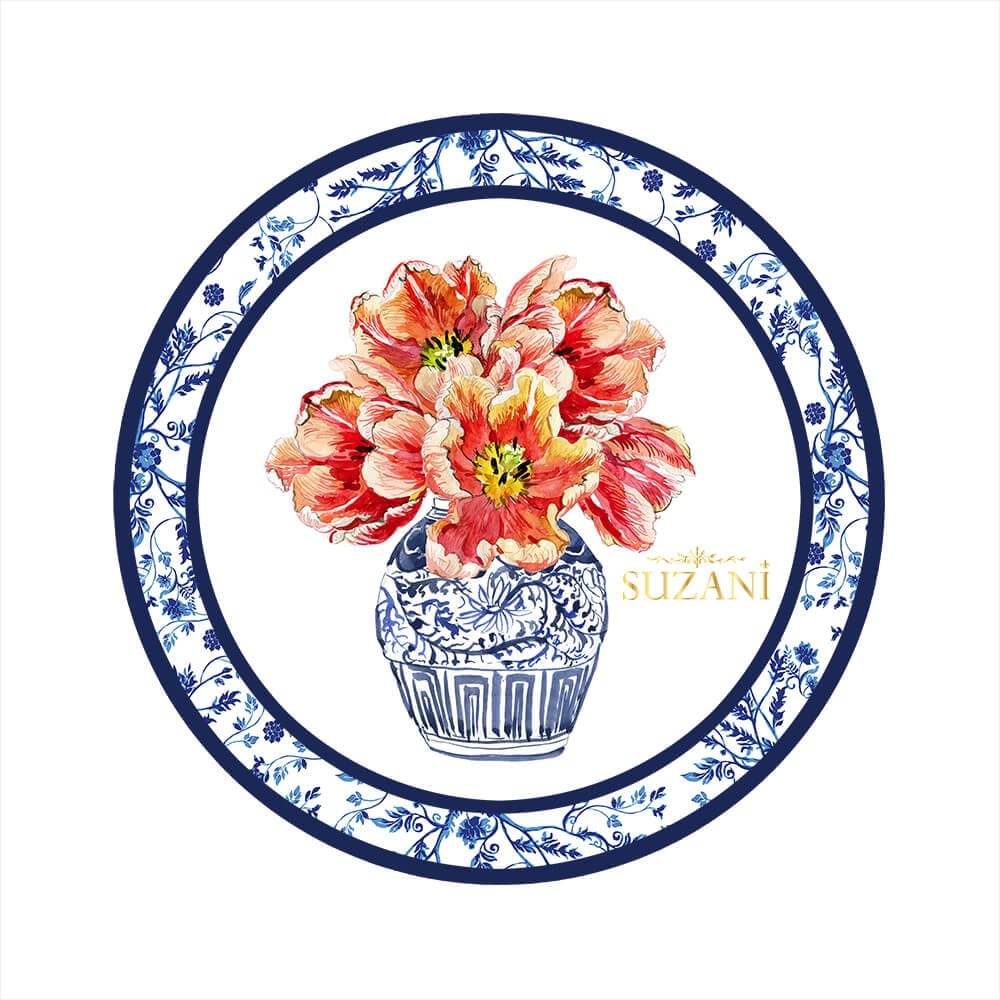 Blue Blanc Supla Pano Baskı