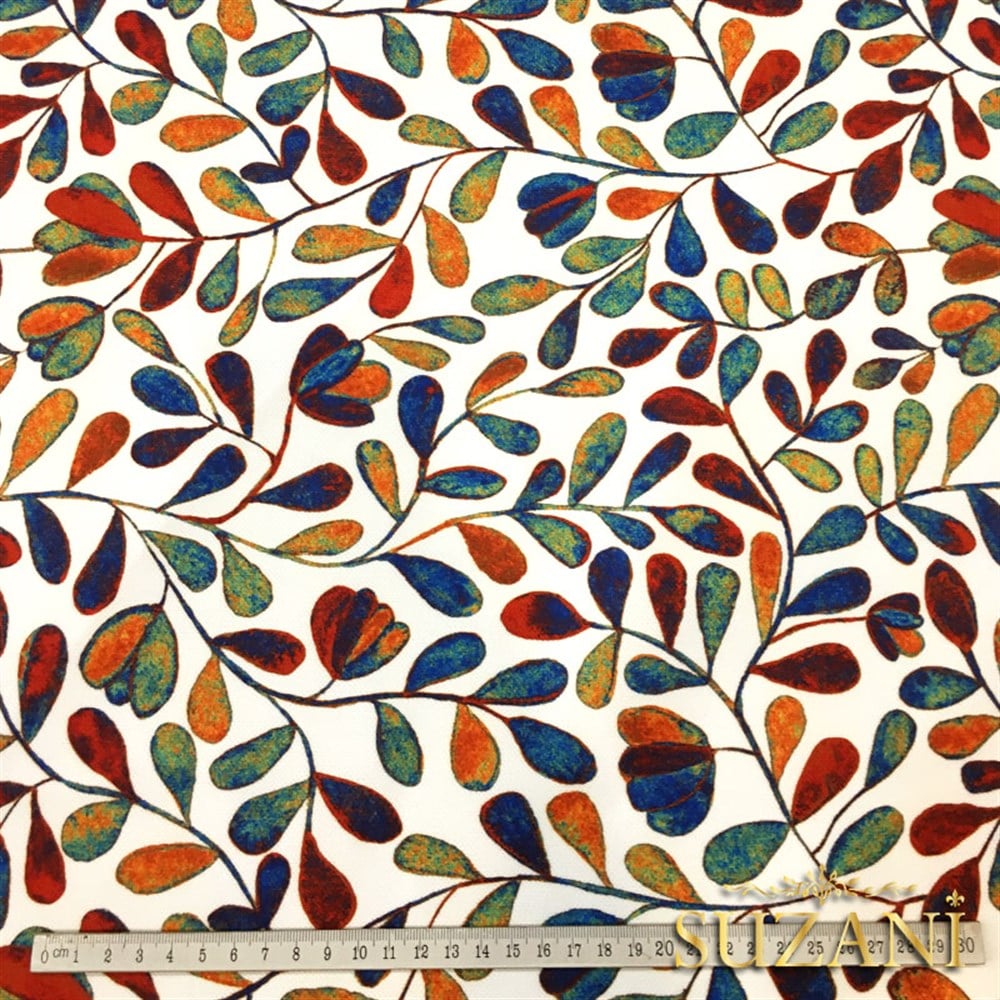 Bordo Lacivert Aşk Merdiveni Desenli Kumaş