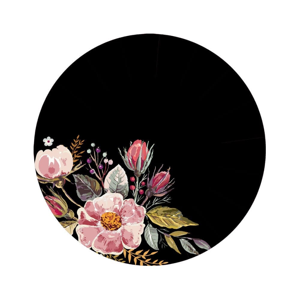 Çiçek Desenli 3'lü Supla Kumaş