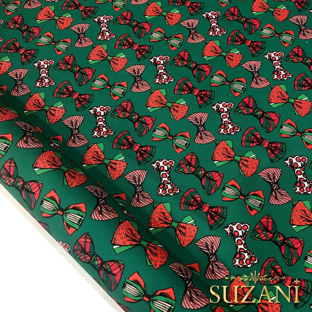 Fiyonk Desenli Dijital Baskılı Kumaş