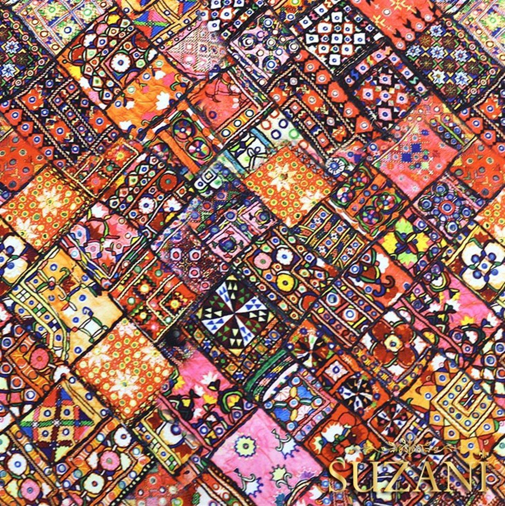 Hint Kilimi Desenli Kumaş