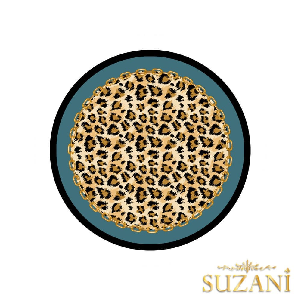 Leopar Desenli 3'lü Supla Kumaşı