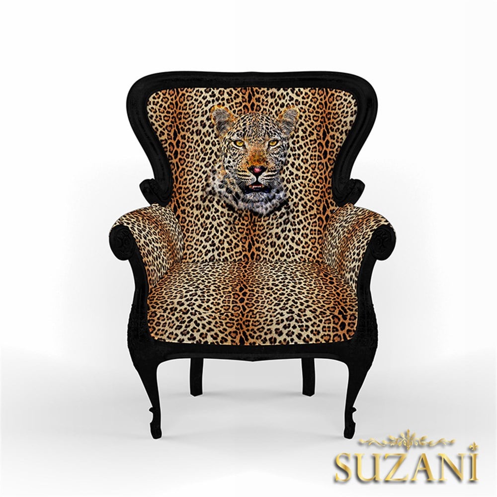 Leopar Özel Koltuk Döşemelik Kumaş