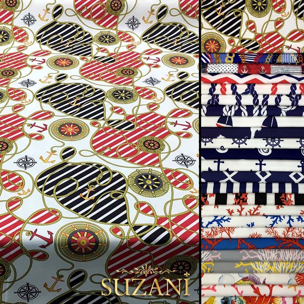 Marin Desenli Kumaş