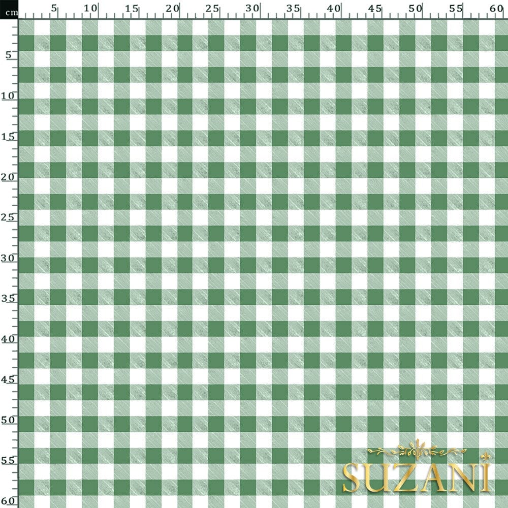 Nane Küçük Pötikare Desenli Dijital Baskılı Kumaş