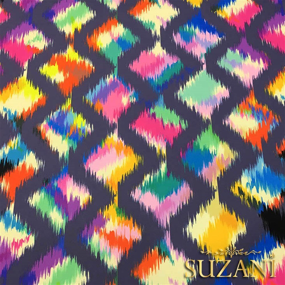 Renk Geçişli İkat Kumaş