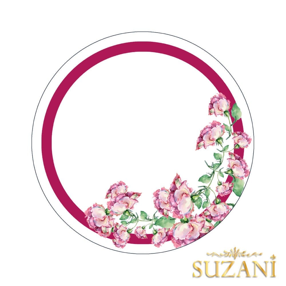 Summer Garden Fuşya 3'lü Supla Kumaşı