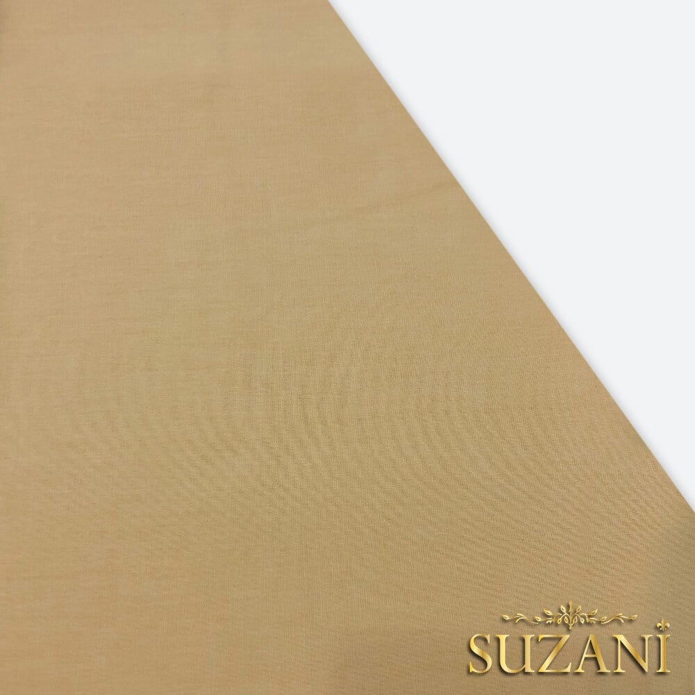 Tozlu Sarı Poplin Kumaş