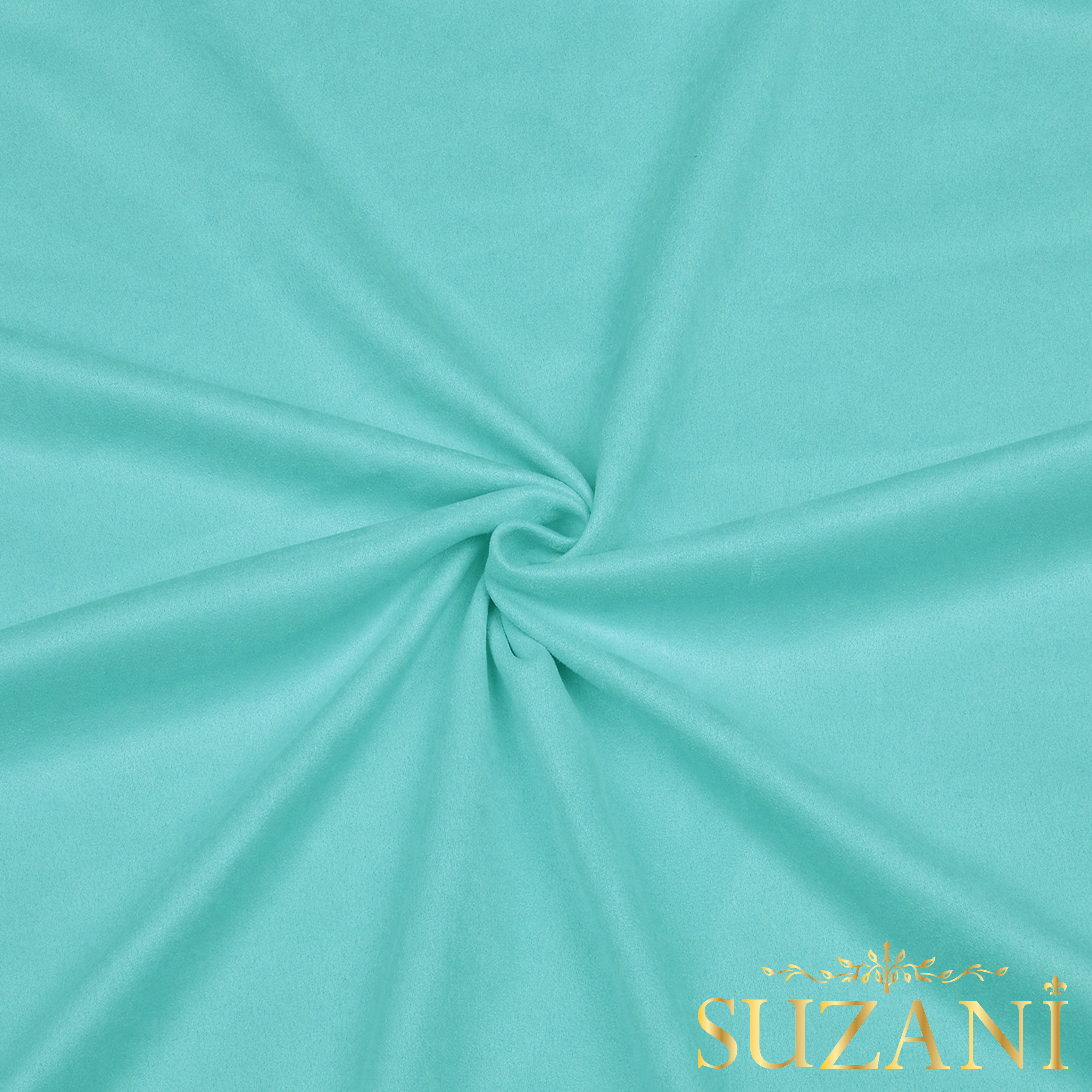 Turkuaz Süet Kumaş 