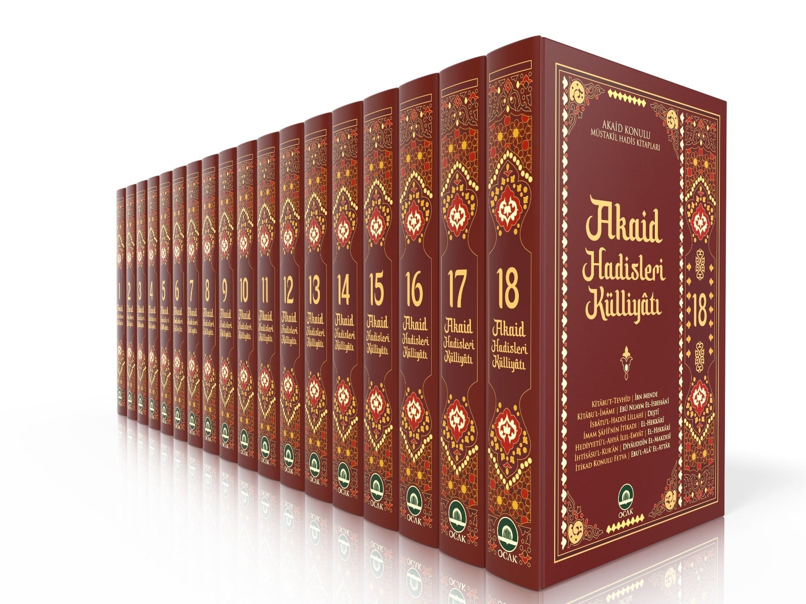 Akaid Hadisleri Küliyatı – 18 Cilt Takım,Ocak Yayıncılık,Ebû Bekr Muhammed b. el-Hüseyn,bekakitap.com, bekakitap