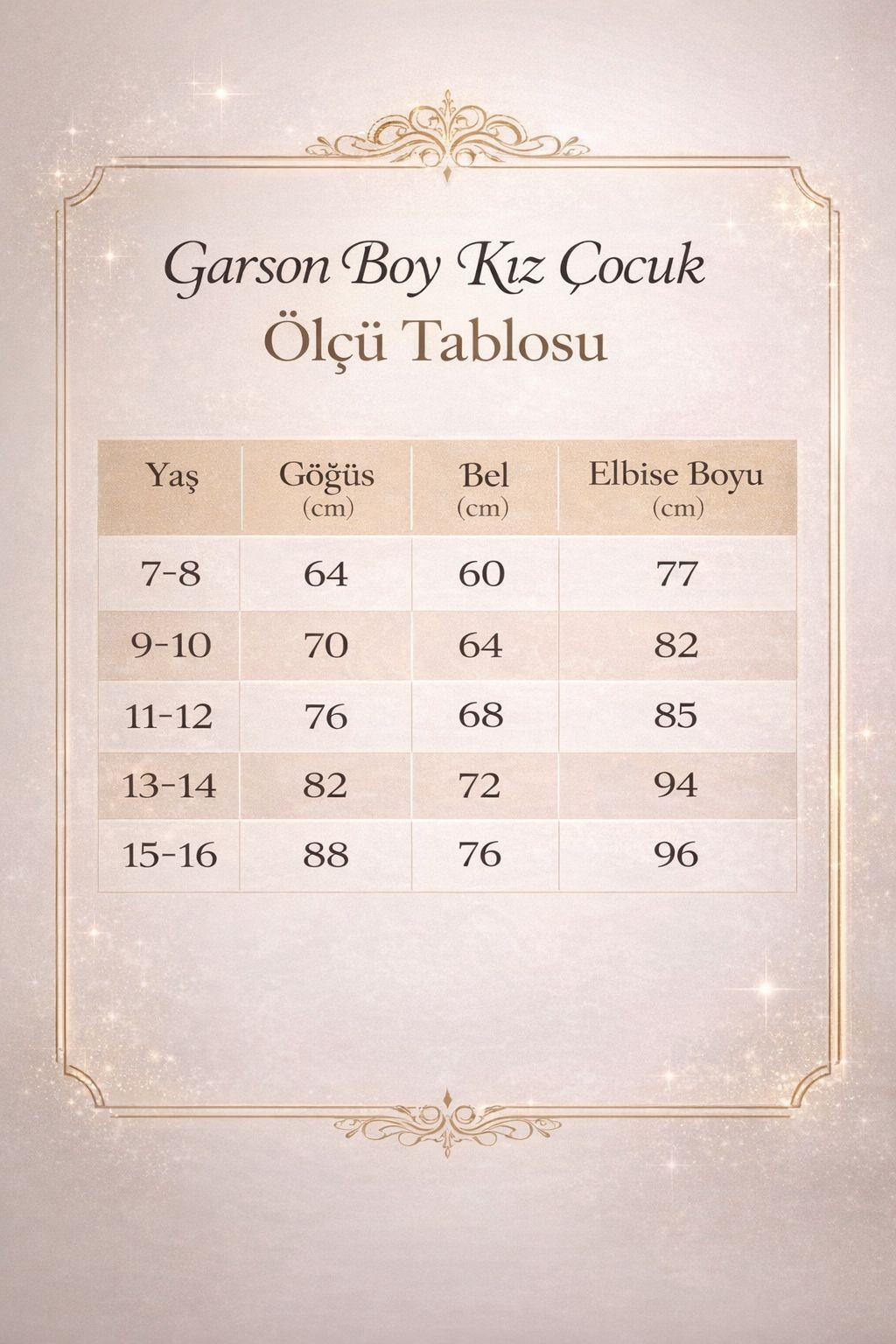Kız Çocuk Krem Krep Askılı  Transparan Tül Detaylı Çıkarılabilir Gül Tokalı Abiye Elbise 7-16 Yaş
