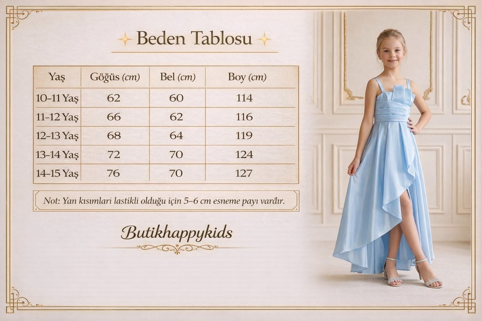 Kız Çocuk Abiye Siyah Uçuş Uçuş Monaray  Asimetrik Kesim  Prenses Model Yırtmaçlı Abiye Elbise 10-15 Yaş