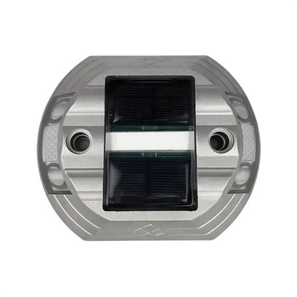 10`lu Set Güneş Enerjili Yol Butonu, Solar Çakar ButonYol Butonu Metal