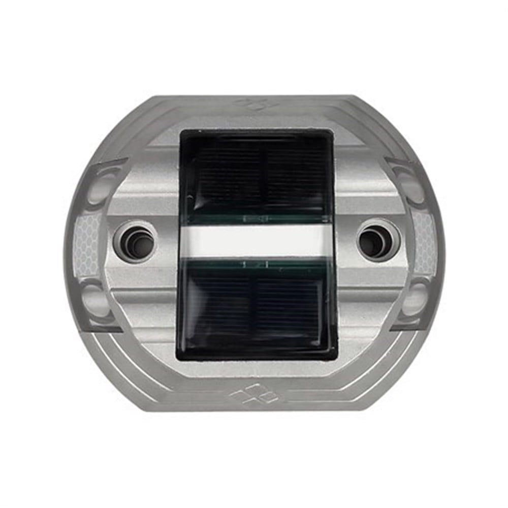 10`lu Set Güneş Enerjili Yol Butonu, Solar Çakar ButonYol Butonu Metal