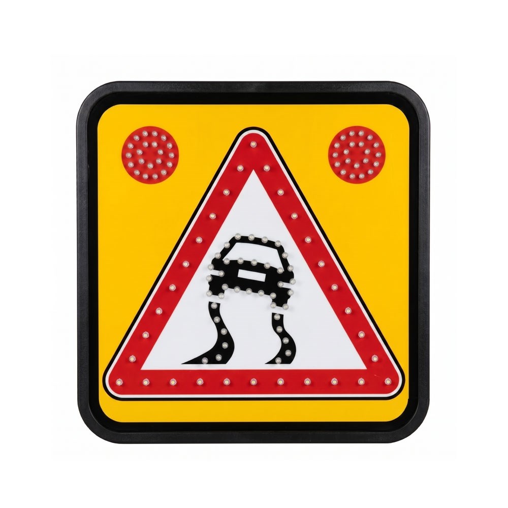 AC LED'li Kaygan Yol Levhası 60 x 60 cmAC Powered LED Signboards